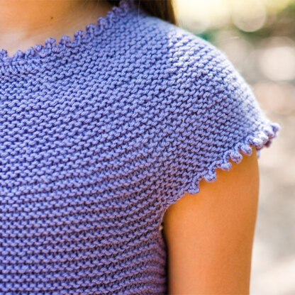 Fleurette Dress in Valley Yarns Valley Superwash DK - 867 - Downloadable PDF