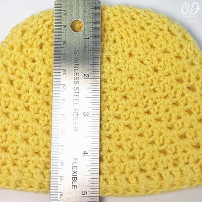 Lemonade Newborn Baby Hat