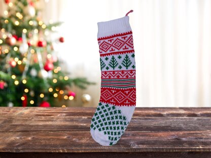 Vintage Christmas Stocking
