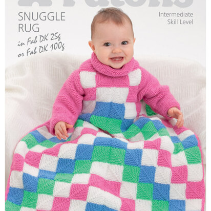 Patons Baby Snuggle Rug Leaflet - 3789