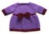 Dolls coat set knitting pattern - 19114
