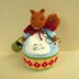 Pinny Fuzzytuft - squirrel pin cushion