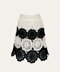 Pinwheel Motif Lace Skirt