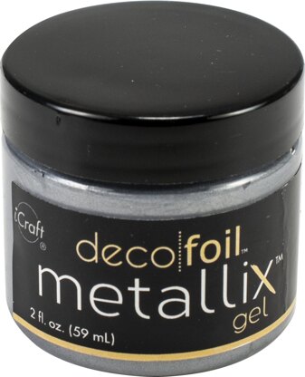 Therm O Web Deco Foil Metallix Gel 2oz - Glazed Pewter