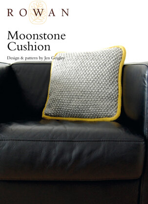Moonstone Cushion in Rowan Pure Wool Worsted