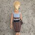 Curvy Barbie Tweed Skirt All Sizes