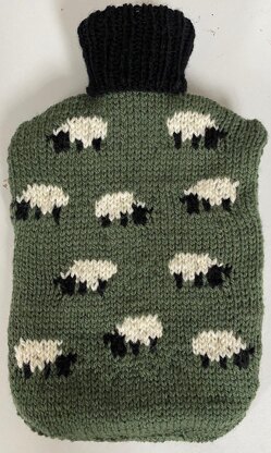 Spring Sheep Hotwater Bottle Cover