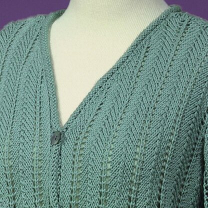 Fir Cone Lace Cardigan #107