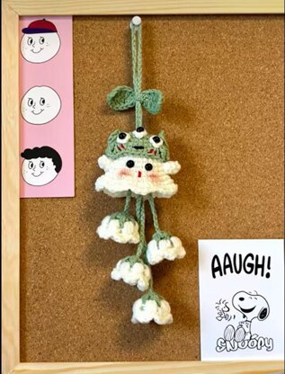 Halloween Ghost Ornament (Three Eyes)