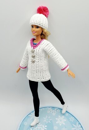 Barbie Sweater and Hat
