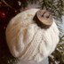 Cable Knit Holiday Ornaments