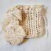 Face Scrubs & Lace Bag Knitting Pattern