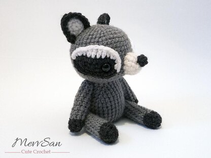 Amigurumi Woodland Critter Raccoon