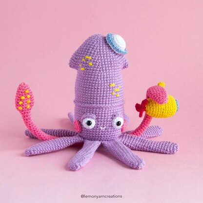 Nemo the Kraken Crochet Pattern