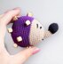 Sensory toy hedgehog baby teething