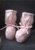 Olivia Bonnet & Booties Set (4-ply)
