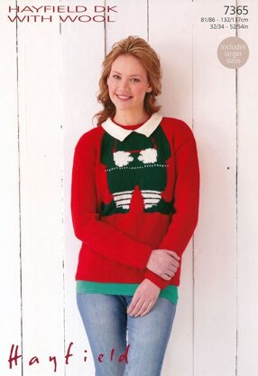 Sweater in Hayfield DK with Wool - 7365