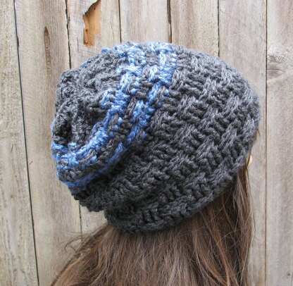 Crochet men's hat