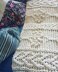 Irish Aran Tree of Life Cable Knit Blanket