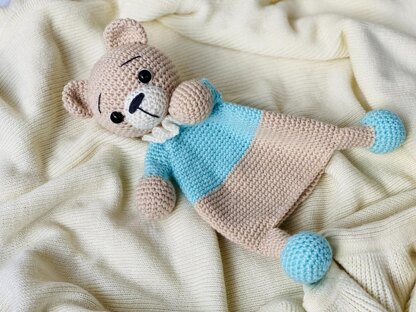 Teddy Bear Lovey Snuggler