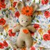 Birth Flower Bunnies 12 Months