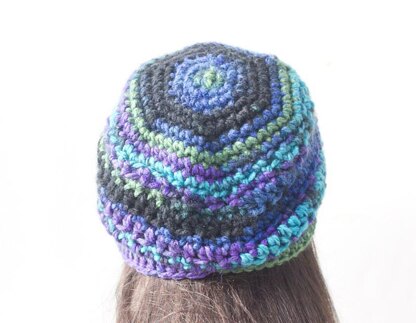 Textured Slouchy Hat and Circle Scarf