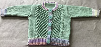 Baby’s cardigan