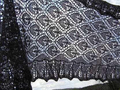 Graphite Sparkles Wrap