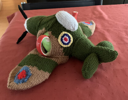 Spitfire tea cosy