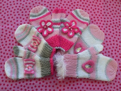 Winter Sparkle Mitts