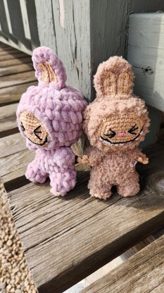 Monster LABUBU  Bag Charm