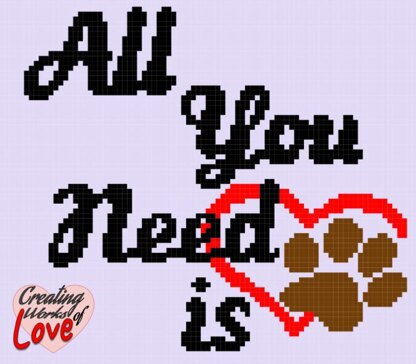 All You Need Is Paw Love C2C Graphgan