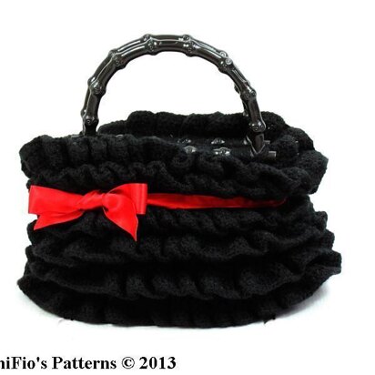 Ballet Handbag Crochet Pattern #122