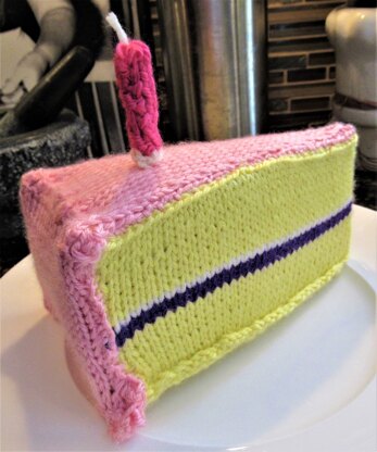 Birthday Cake Slice