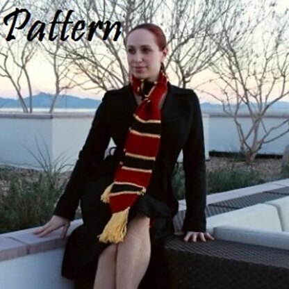 Coral Snake Scarf Pattern