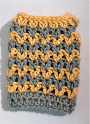 Zig Zag Fingerless Mitts