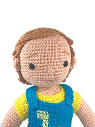 James Amigurumi Boy Doll