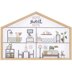 Rico Decorative Embroidery Frame - Wide House - Large - 275 x 190mm