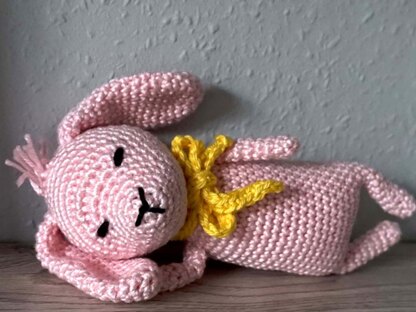 Crochet Pattern Bunny Pink!