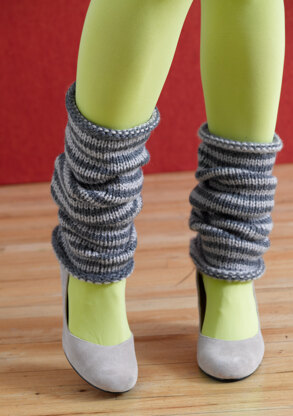 Lexi Leg Warmers in Lion Brand Jiffy - 90643B