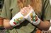 Christmas tree hand warmer