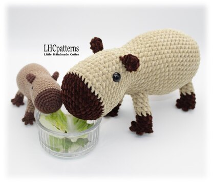 Seamless Capybara Crochet Pattern