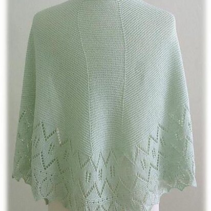 K784-Emerald Bay Shawl