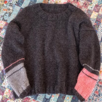 Marled Alpaca & Mohair Sweater