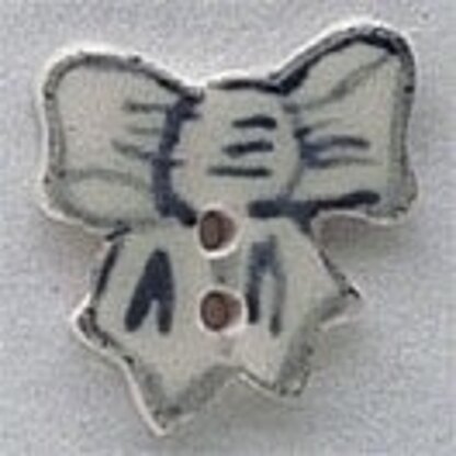 Mill Hill Button 86060 - Denim Bow