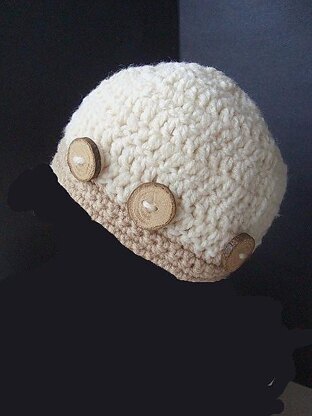 077, NEWSBOY CAP, newborn to adult sizes