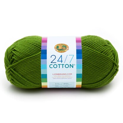 3 Pack Lion Brand® 24/7 Cotton® DK Yarn