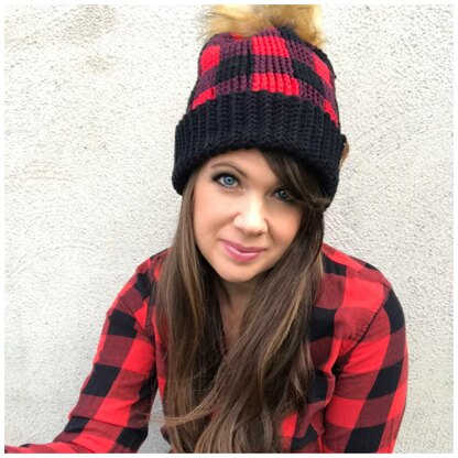 Thermal Buffalo Plaid Toque