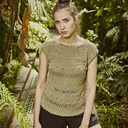 Supay Tee Top in We Are Knitters The Cotton Wool - Downloadable PDF