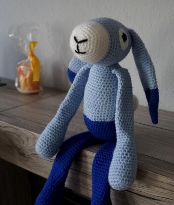 Amigurumi Häkelanleitung Schlenkerhase Hector ♥